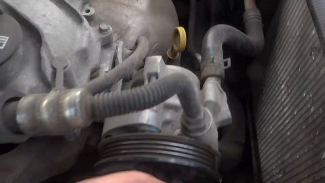 Ремень гидроусилителя, замена. Gentra Cobalt