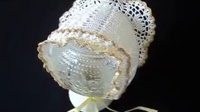 детский чепчик