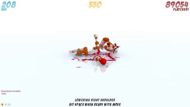 Играем в Toribash #1 (Обучение)