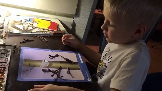 Выполнение творческого задания из папки "Времена года" смотреть онлайн