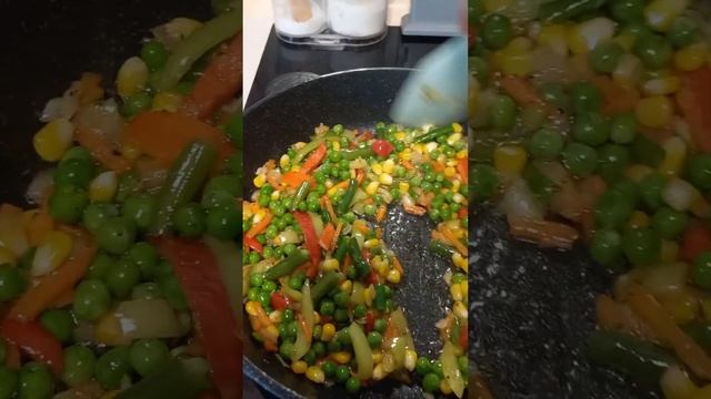 Как вкусно подать рис на  гарнир👌👌👌