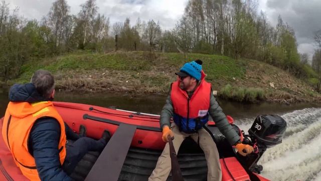 Не дорогая водометная лодка из ПВХ! Тестируем Reef JET 420 с смотреть онлайн