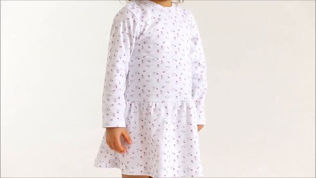 Платье FLOWER BUNNY для новорождённой девочки (2001092) КотМарКот