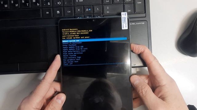 Teclast M50 Mini. Сброс графического ключа или пароля. Hard reset. смотреть онлайн
