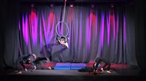 Воздушноая гимнастика,кольцо. Отчетный концерт. 23 мая 2025г.