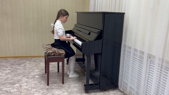 Крюгер Полина 7 лет 
А. Филипп «Колыбельная»