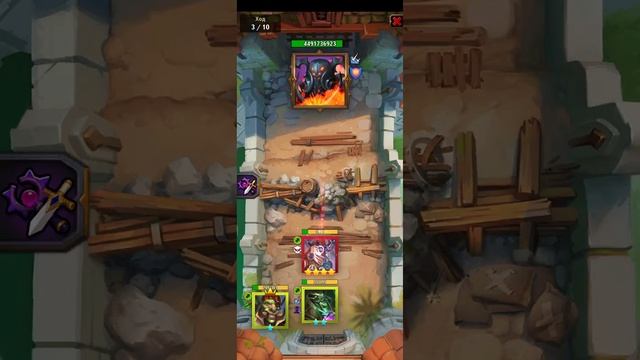 Крушители Подземелий Колода на рунку через Морриса + руны с логова