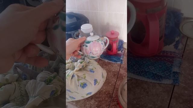 мое утро !🌄 чай из шиповника .