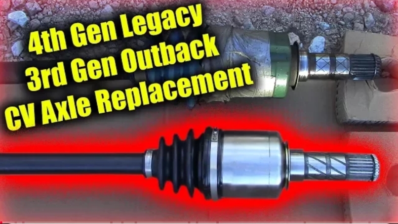 Замена привода Subaru Legacy 2005-2009 годов выпуска смотреть онлайн