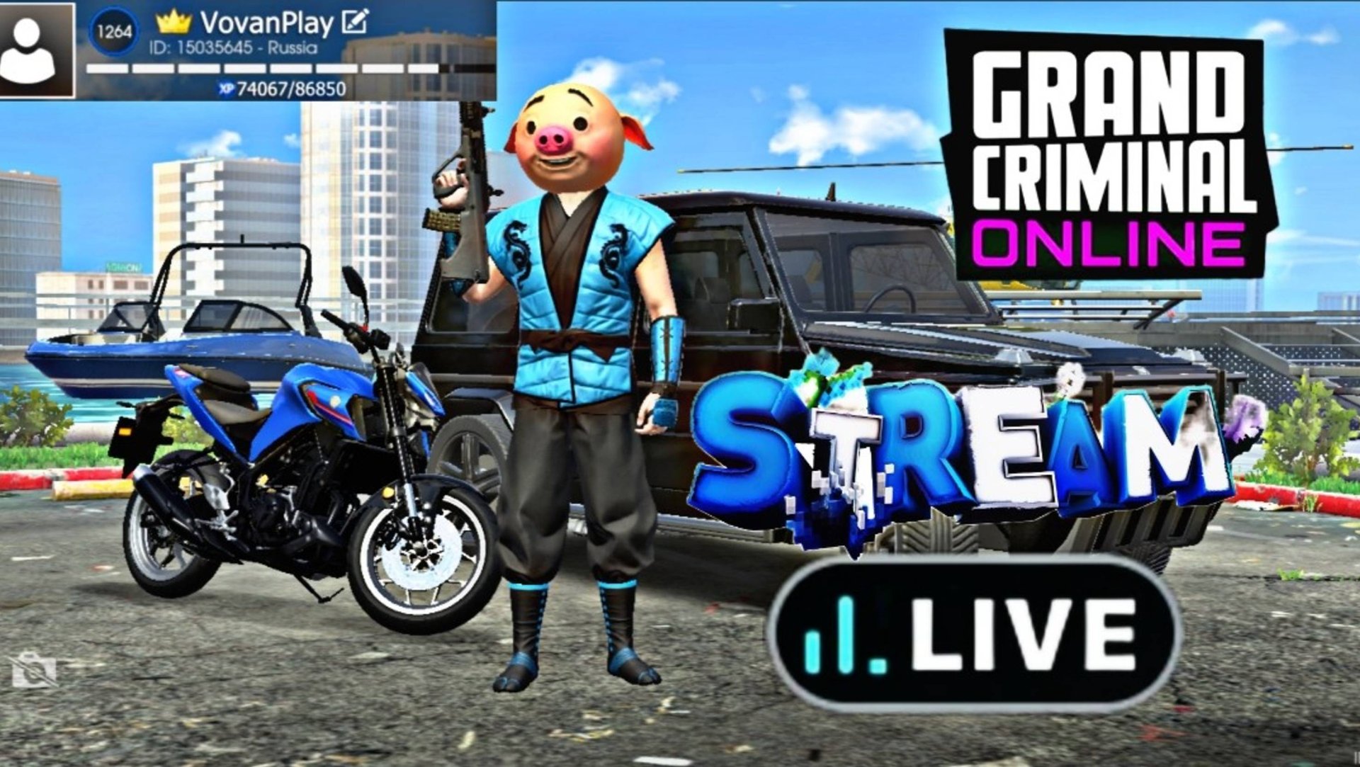 GTA Mobile / Grand Criminal Online ➤ СТРИМ GCO 😎 смотреть онлайн