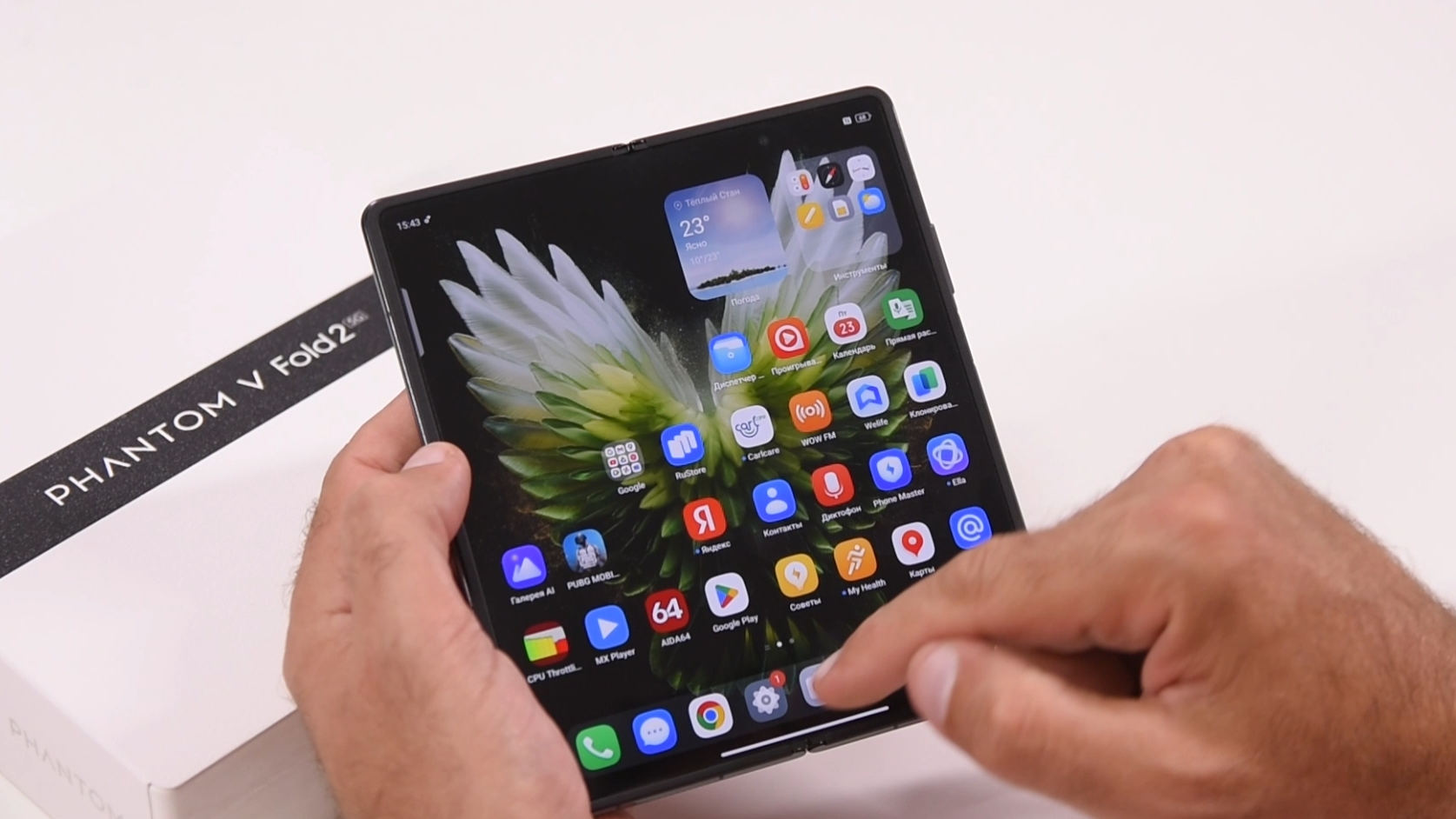 Обзор TECNO Phantom V Fold 2! / Арстайл / смотреть онлайн