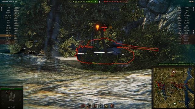 AMX 13 90 на монастыре