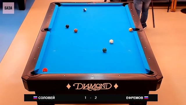 Соловей - Ефремов. ЛЛБ 2019. Москва. IХ этап BAZA Sprint 2018/19. Лайт 10-ball смотреть онлайн