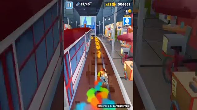 баг в Subway Surf смотреть онлайн
