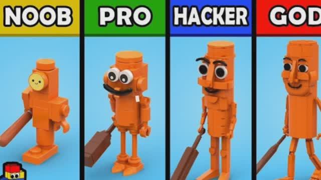 LEGO Tung Tung Tung Sahur СОЗДАЁМ ПЕРСОНАЖА ТУНГТУНГСАХУР(Noob / Pro /Hacker / GOD) - Brainrot Memes смотреть онлайн