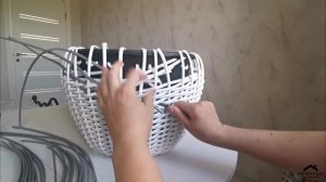 Как нарастить лозу при плетении изделий из ротанга?