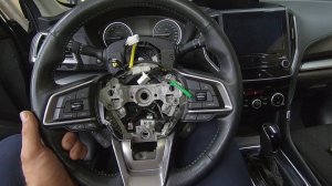 Снятие руля Subaru Forester 2021 года