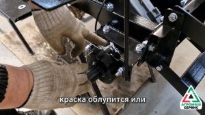 Агромаш МТ-110: устраняем скрип тормозов