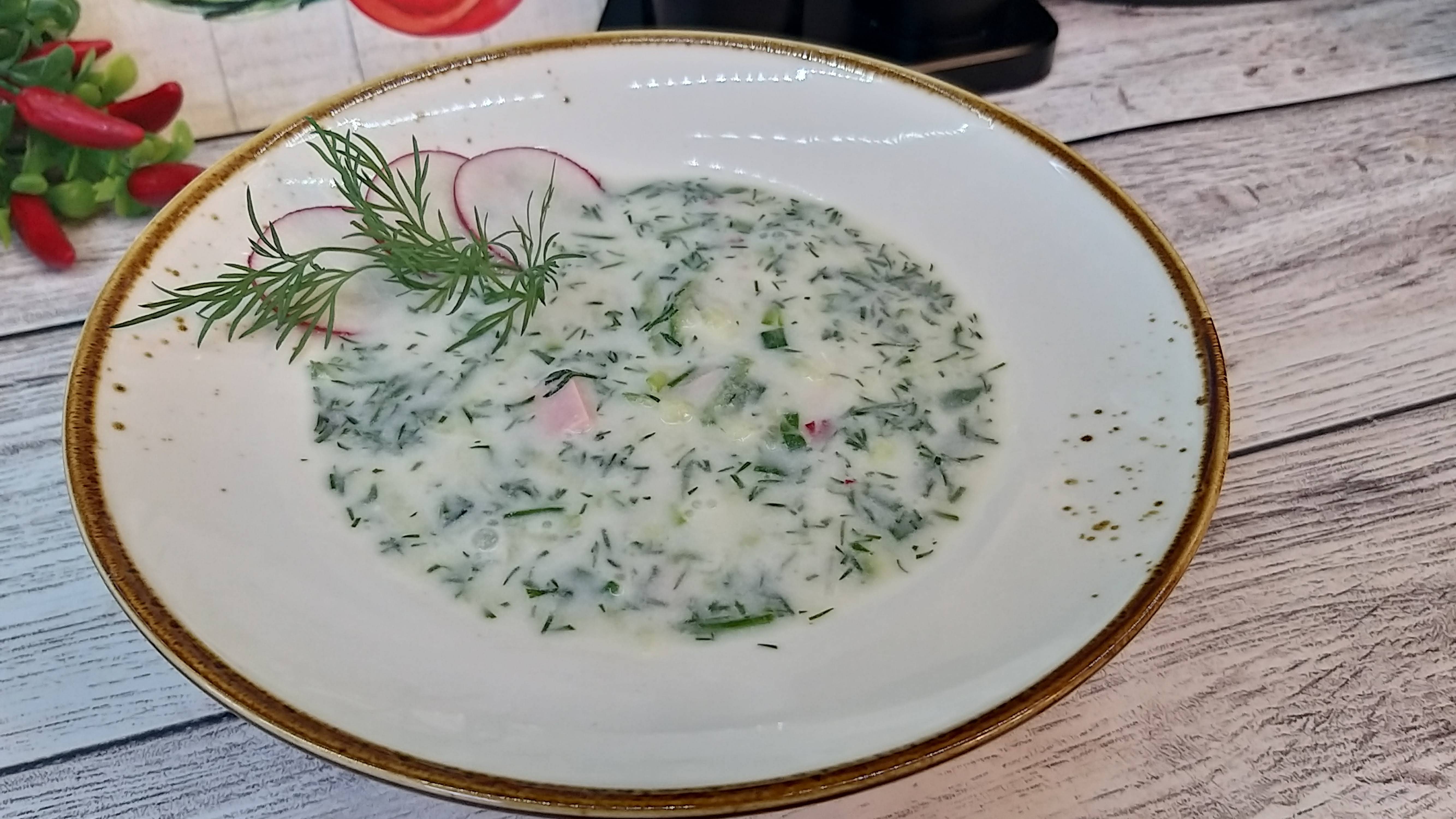 Самая Вкусная ОКРОШКА! Всё дело в заправке! Шикарная окрошка на всё лето! смотреть онлайн