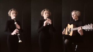 «River Flows In You» (Yiruma) cover, блокфлейты и гитара