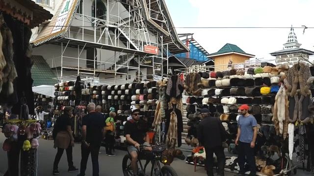Вернисаж и блошиный рынок в Измайлово - сентябрь 2019 смотреть онлайн