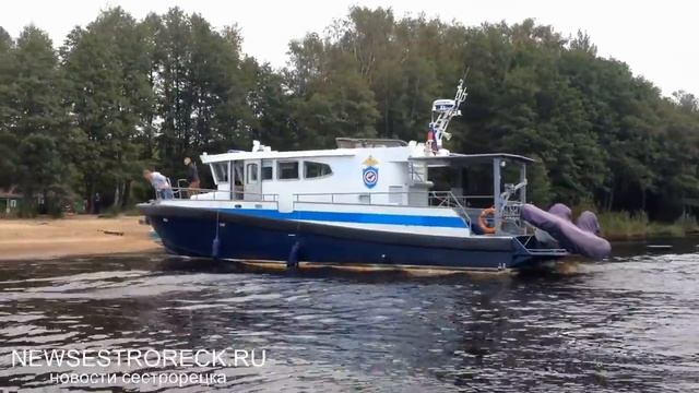 В Сестрорецке высадился морской десант