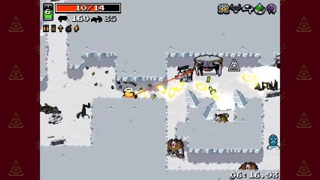 забег до трона за кристалл[Nuclear Throne] смотреть онлайн