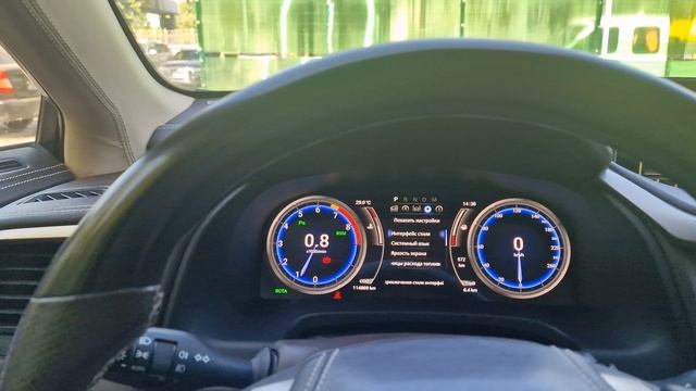 ЖК дисплей цифровой приборной панели Lexus RX200t смотреть онлайн