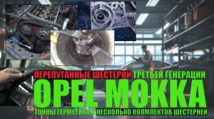 Стучат шестерни на Opel Mokka: герметик в системе, маслосъемные колпачки, зазоры, перекрыты каналы