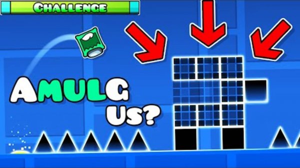 the real AMULG US | "Mulpan Challenge #43" | Geometry dash 2.11 настоящий АМУЛГ из США | "Испытание