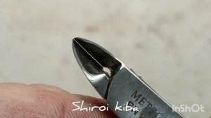 Заточка кусачек полотен, разными методами.