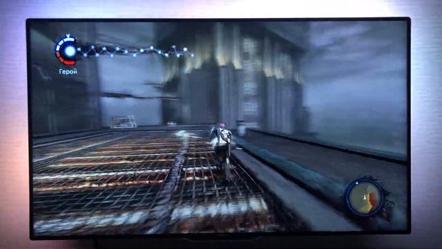 Защищаю тюрьму от огромных Роботов убийц. Прохождение Infamous #14 смотреть онлайн