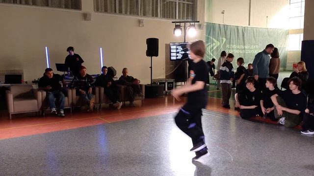 B-Boy Bird - топ 16 соло 13-15 лет - 