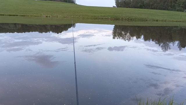 Рыбалка, жду поклёвки.