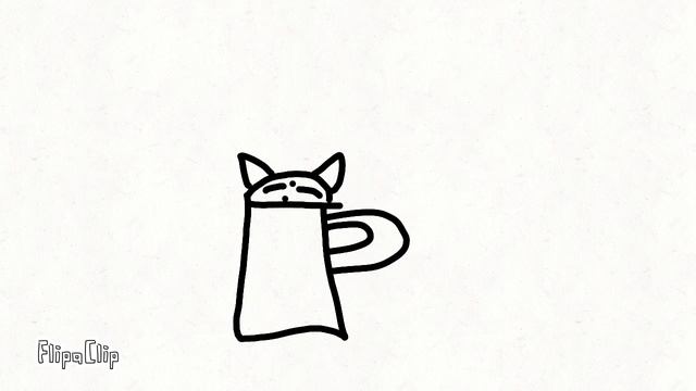 Котик в чашке:-) смотреть онлайн
