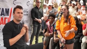 🔥 "Чарли Кирк vs студентка: Жаркий спор об абортах! 🤯"