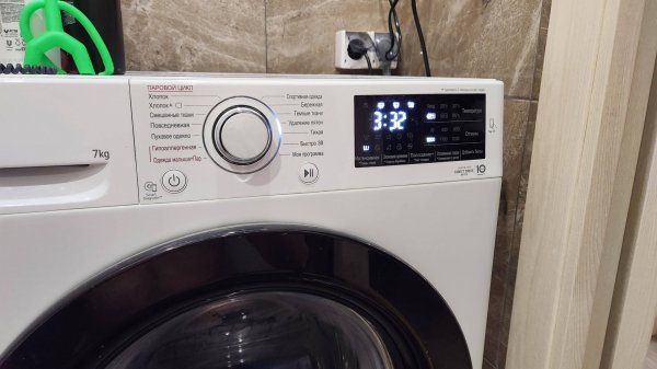 Как включить звук на стиральной машине lg