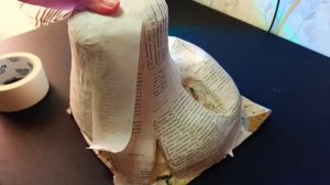 КАК СДЕЛАТЬ ПАПЬЕ-МАШЕ ОСНОВУ ДЛЯ ФУРСЬЮТА ||как сдела?