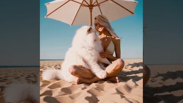 Liliya Lyubimova — Vdokh-Vydokh 2025 | Devushka na plyazhe s kotom | Official Video смотреть онлайн