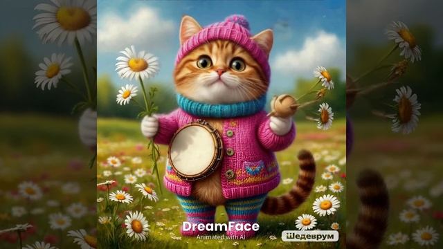 котик с ромашками смотреть онлайн