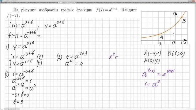 № 509101 Решу ЕГЭ. Показательная функция смотреть онлайн