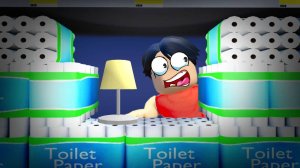 🛒Я ПОСТРОИЛ ДОМ В СУПЕРМАРКЕТЕ И ПЕРЕЖИЛ 7 ДНЕЙ В ROBLOX!