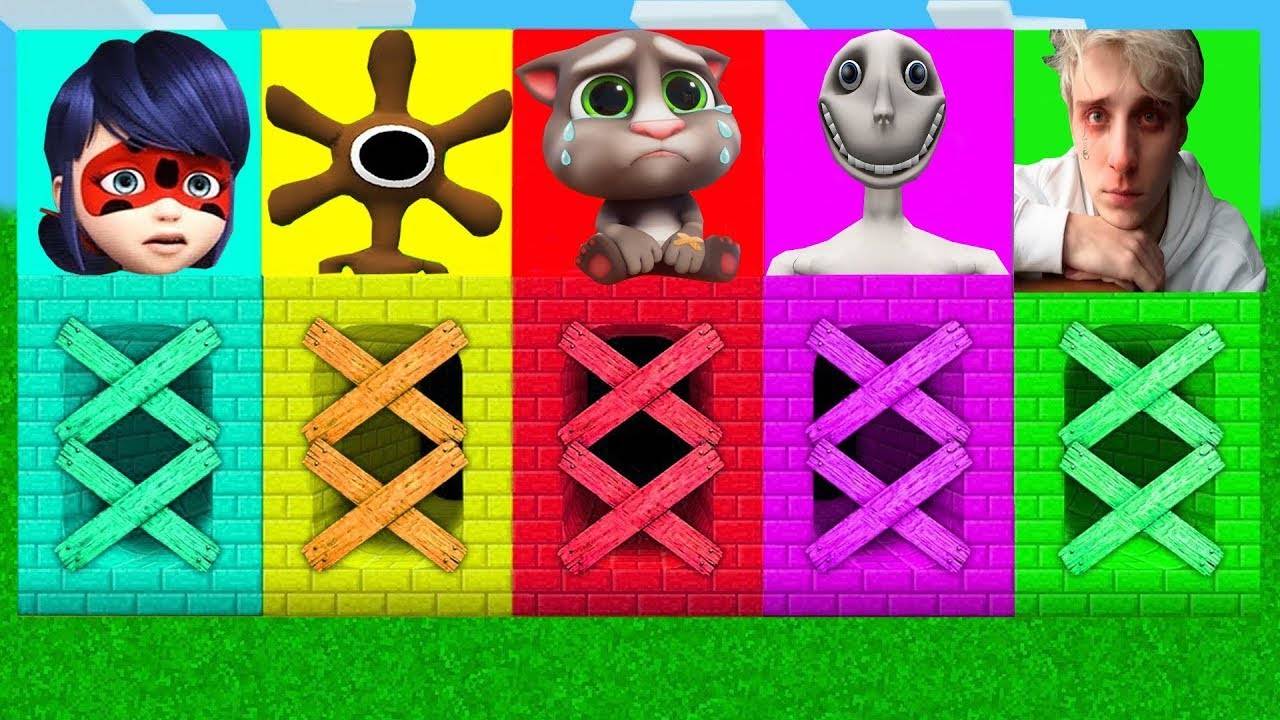 ВЫБЕРИ КРУГЛЫЙ ЗАКРЫТЫЙ ТУННЕЛЬ ВЛАД А4 ЛЕДИ БАГ ГОВОРЯЩИЙ ТОМ ЧЕЛОВЕК ЗА ОКНОМ В МАЙНКРАФТ смотреть онлайн