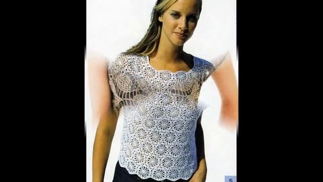 Вязаные Кофточки Крючком - видео-модели - 2019 / Knitted Blouse Crochet Video