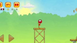 Платформер Красный мяч - Red Ball 3