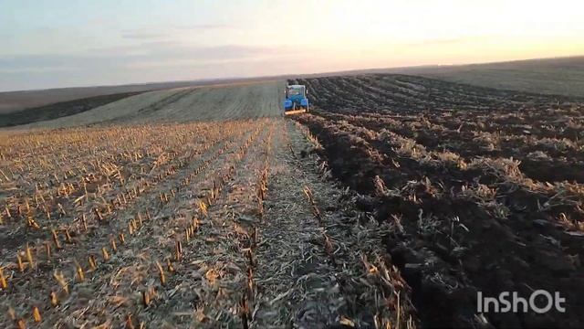 Весняна оранка ХТЗ 17221 І ПЛН 5,35