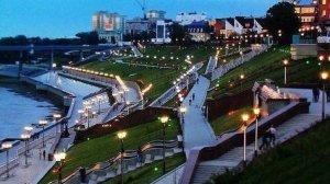 Тюмень Набережная реки  Тура.