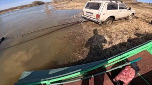 Обкатка! Лодочного мотора Gladiator 9.9 PRO первый спуск на во