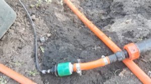 28) Капельный полив из микротрубки,