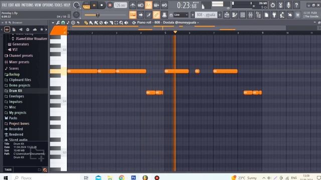 КАК СДЕЛАТЬ БИТ GONE.FLUDD - ПЕРЕДАЙ L В FL STUDIO 21 ЗА 2 МИНУТЫ (FRE